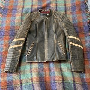 Boutique 100% leather Moto Jacket